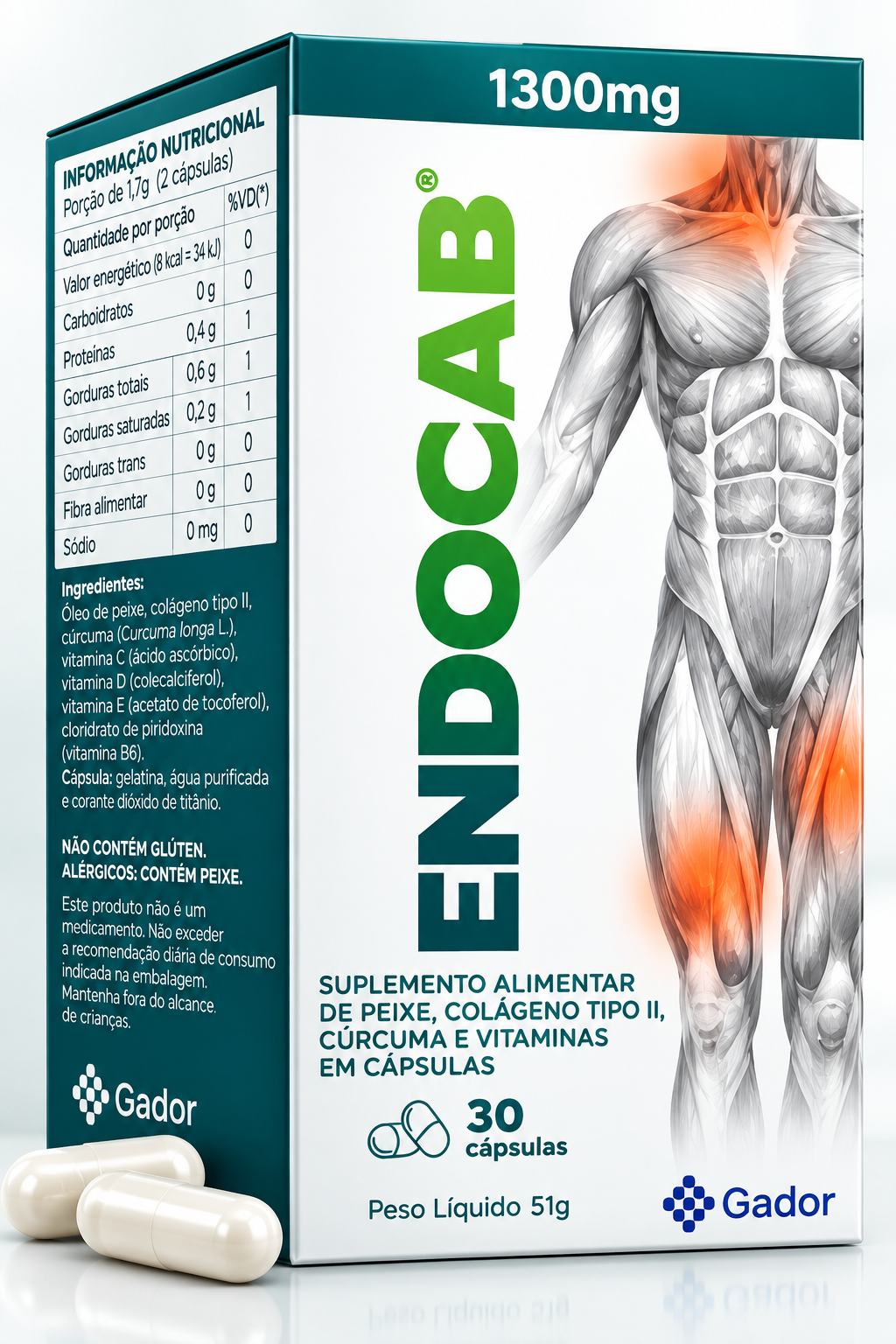 Endocab — 30 cápsulas